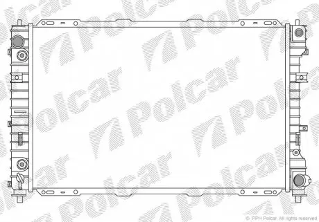 3251081 Радиаторы охлаждения POLCAR подбор по vin на Brocar