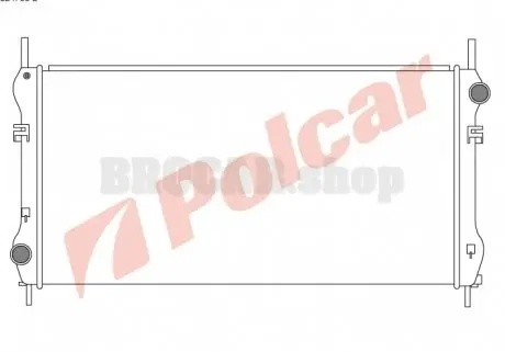 3247082 Радиаторы охлаждения POLCAR підбір по vin на Brocar