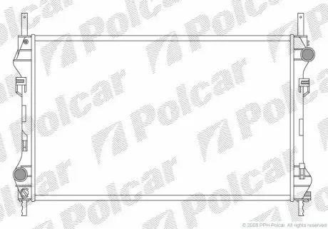 324708A1 Радиаторы охлаждения POLCAR підбір по vin на Brocar