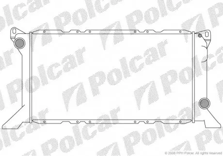 3246081 Радіатори охолодження POLCAR підбір по vin на Brocar