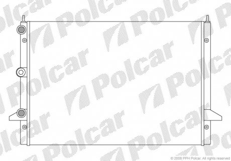 324008A2 Радиаторы охлаждения POLCAR підбір по vin на Brocar