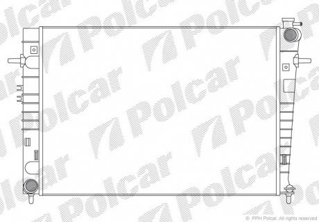 4047082X Радиаторы охлаждения POLCAR подбор по vin на Brocar