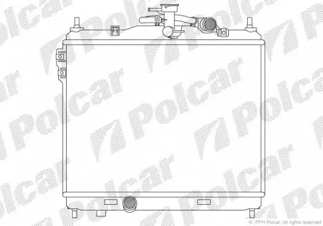 4042085X Радиаторы охлаждения POLCAR подбор по vin на Brocar