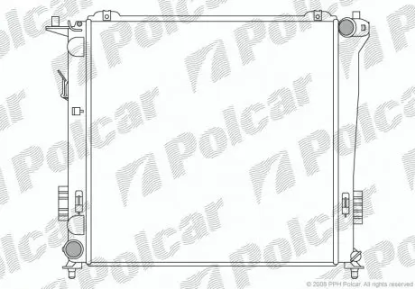 4015082X Радиаторы охлаждения POLCAR подбор по vin на Brocar