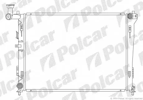 4015081 Радиаторы охлаждения POLCAR подбор по vin на Brocar