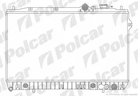 4010081 Радиаторы охлаждения POLCAR подбор по vin на Brocar