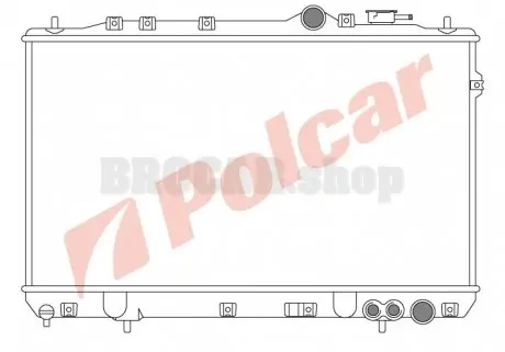 401008 Радиаторы охлаждения POLCAR подбор по vin на Brocar