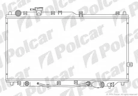 4111081 Радиаторы охлаждения POLCAR подбор по vin на Brocar