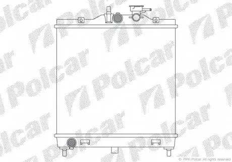 4106081 Радиаторы охлаждения POLCAR підбір по vin на Brocar