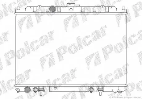 2746081 Радіатори охолодження POLCAR підбір по vin на Brocar