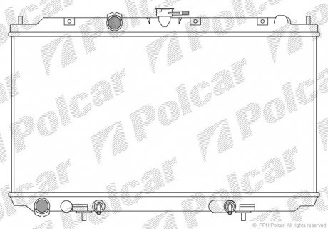 2734082 Радіатори охолодження POLCAR підбір по vin на Brocar
