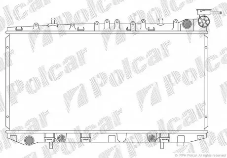 2731082 Радиаторы охлаждения POLCAR подбор по vin на Brocar
