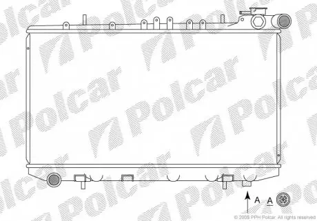 2728083 Радиаторы охлаждения POLCAR підбір по vin на Brocar