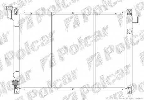 2727084K Радиаторы охлаждения POLCAR подбор по vin на Brocar
