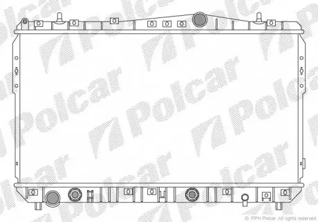 2505082 Радиаторы охлаждения POLCAR подбор по vin на Brocar