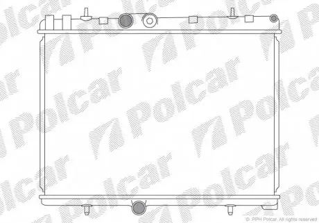 2329081 Радіатори охолодження POLCAR підбір по vin на Brocar