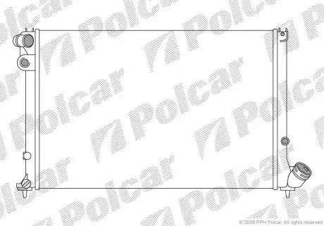 232508A8 Радіатори охолодження POLCAR підбір по vin на Brocar