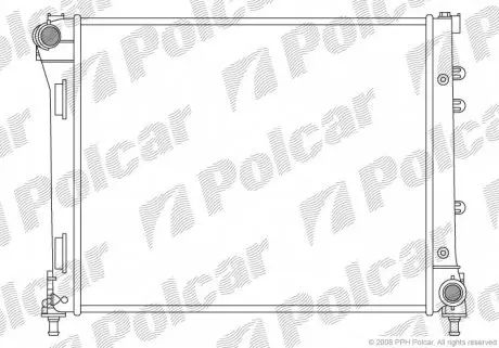 303508A2 Радіатори охолодження POLCAR підбір по vin на Brocar