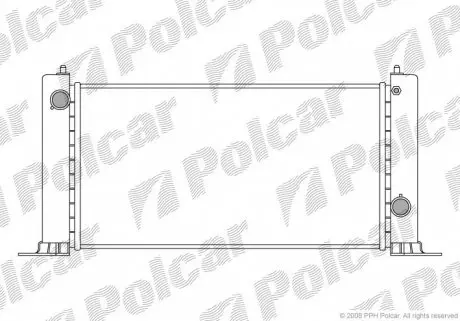 3030081 Радиаторы охлаждения POLCAR підбір по vin на Brocar