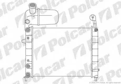 3026084 Радиаторы охлаждения POLCAR подбор по vin на Brocar