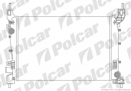 3025081 Радиаторы охлаждения POLCAR подбор по vin на Brocar