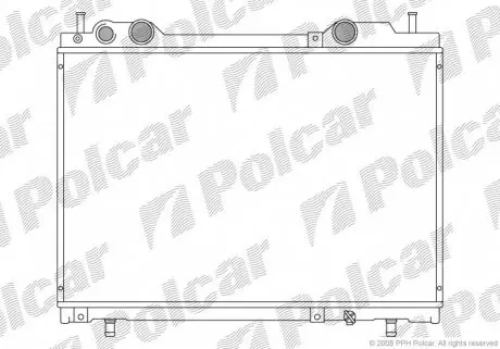 3019088 Радиаторы охлаждения POLCAR подбор по vin на Brocar