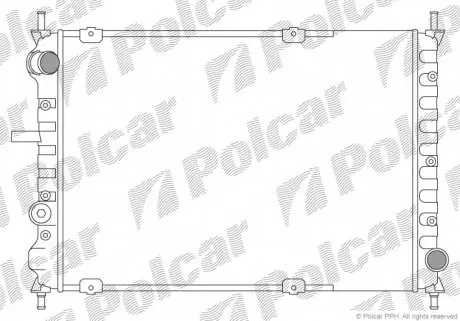 301808A2 Радиаторы охлаждения POLCAR подбор по vin на Brocar