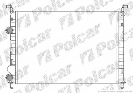 300608B2 Радиаторы охлаждения POLCAR подбор по vin на Brocar