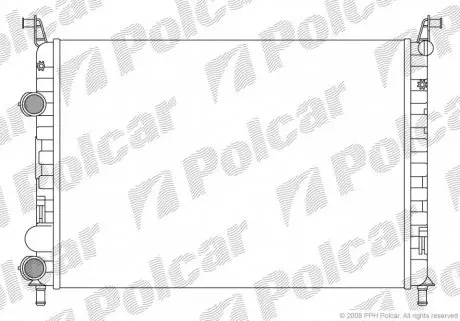300608B2 Радіатори охолодження POLCAR підбір по vin на Brocar