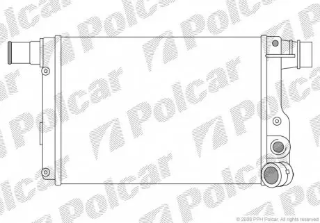 3001081 Радиаторы охлаждения POLCAR підбір по vin на Brocar