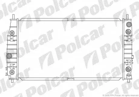 2430081 Радиаторы охлаждения POLCAR підбір по vin на Brocar