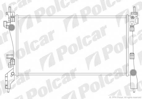 2391082 Радиаторы охлаждения POLCAR подбор по vin на Brocar