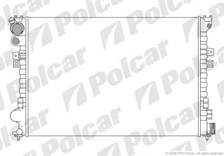 238008A3 Радиаторы охлаждения POLCAR подбор по vin на Brocar