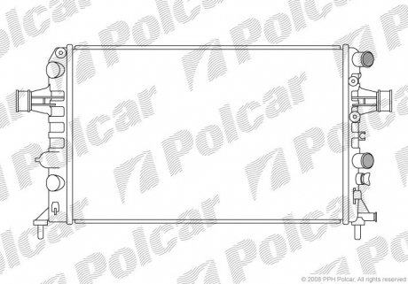 5508080 Радиаторы охлаждения POLCAR підбір по vin на Brocar