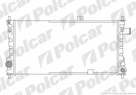5504083 Радіатори охолодження POLCAR підбір по vin на Brocar