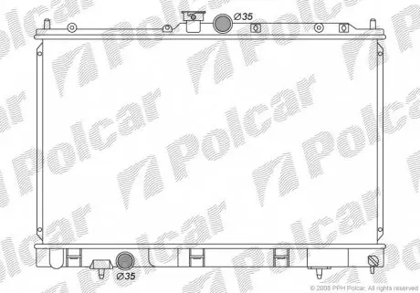 5265082K Радіатори охолодження POLCAR підбір по vin на Brocar