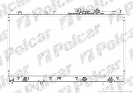 5221085 Радіатор охолодження POLCAR підбір по vin на Brocar