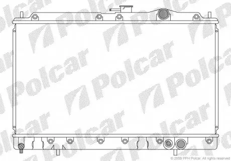 5220082 Радіатори охолодження POLCAR підбір по vin на Brocar