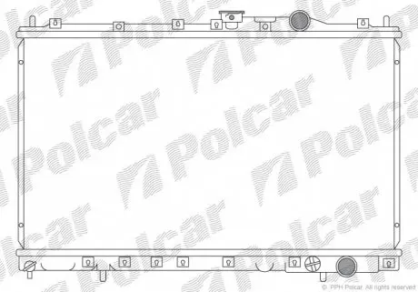 5217081 Радіатор охолодження POLCAR підбір по vin на Brocar