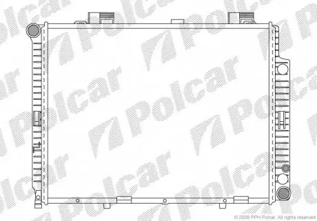 5015083 Радіатори охолодження POLCAR підбір по vin на Brocar