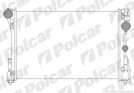 5070081 Радиаторы охлаждения POLCAR подбор по vin на Brocar