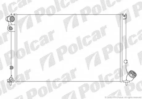 5747081 Радиаторы охлаждения POLCAR підбір по vin на Brocar