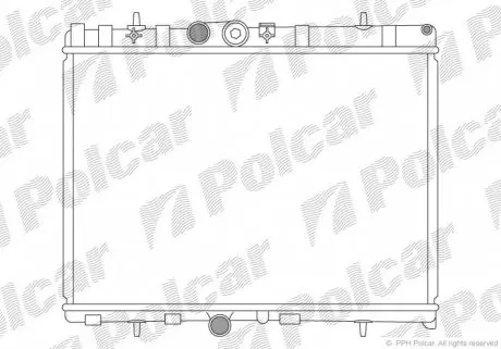 5724082 Радиаторы охлаждения POLCAR подбор по vin на Brocar