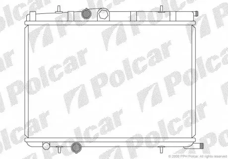 5723087 Радіатори охолодження POLCAR підбір по vin на Brocar