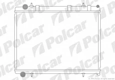 5711081 Радіатори охолодження POLCAR підбір по vin на Brocar