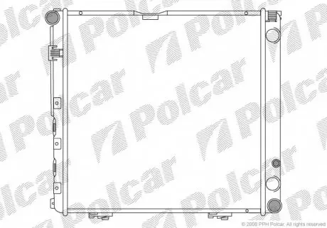 50140802 Радиаторы охлаждения POLCAR подбор по vin на Brocar