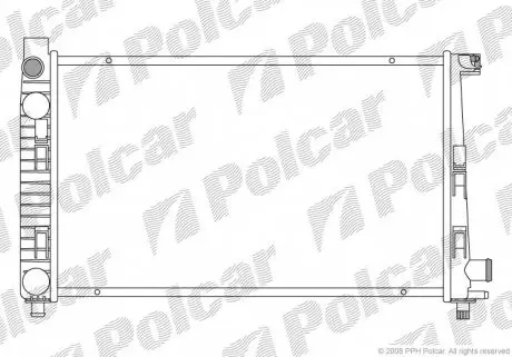 5005085 Радиаторы охлаждения POLCAR подбор по vin на Brocar