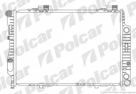 500208 Радиаторы охлаждения POLCAR подбор по vin на Brocar