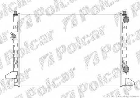 954708A4 Радиаторы охлаждения POLCAR подбор по vin на Brocar