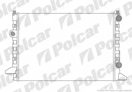 954708A4 Радиаторы охлаждения POLCAR підбір по vin на Brocar